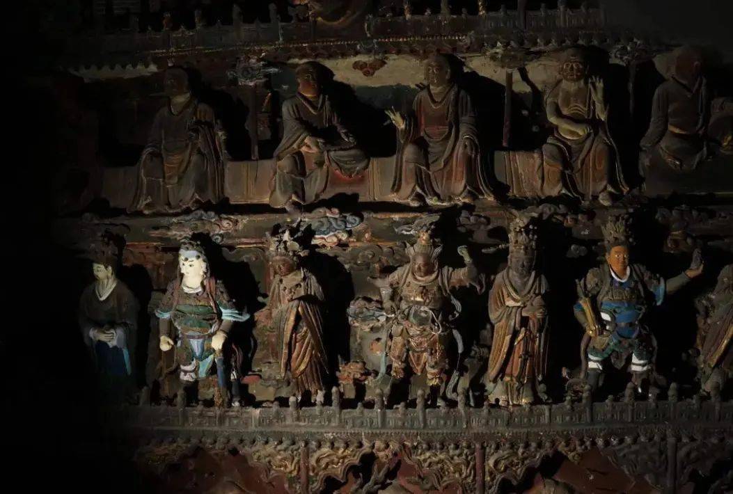 A scenic view of Linfen Qilijiao Thousand Buddha Grottoes