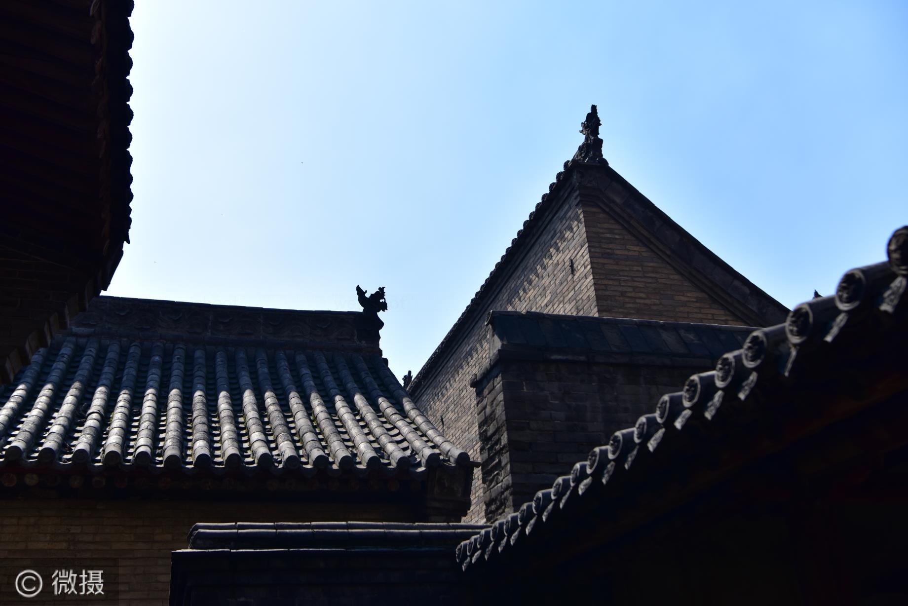 A scenic view of Linfen Quwo Xue Family Compound