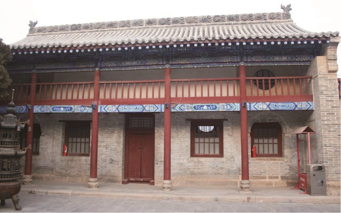 A scenic view of Linfen Reliu Guandi Temple