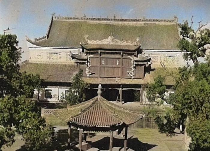 A scenic view of Linfen Reliu Guandi Temple