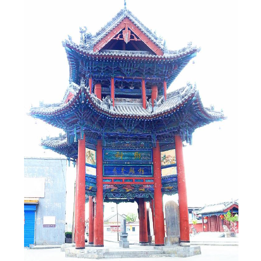 A scenic view of Linfen Shi Si Paifang And Mu Si Paifang