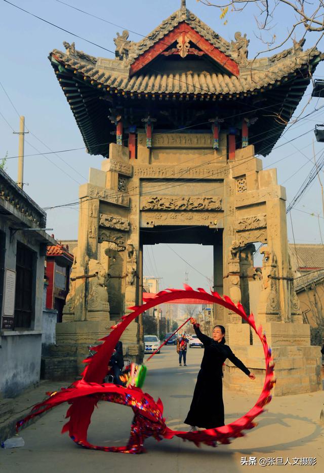 A scenic view of Linfen Shi Si Paifang And Mu Si Paifang