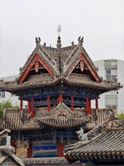 A scenic view of Linfen Shi Si Paifang And Mu Si Paifang