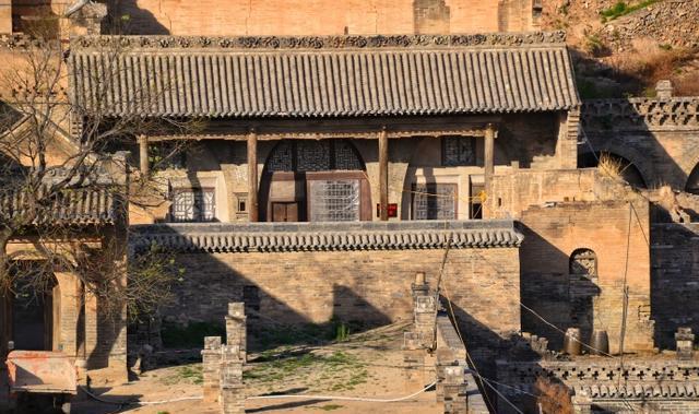 A scenic view of Linfen Shijiagou Ancient Buildings