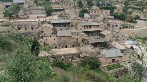 A scenic view of Linfen Shijiagou Ancient Buildings