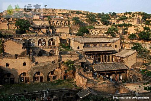 A scenic view of Linfen Shijiagou Ancient Buildings
