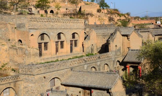 A scenic view of Linfen Shijiagou Ancient Buildings