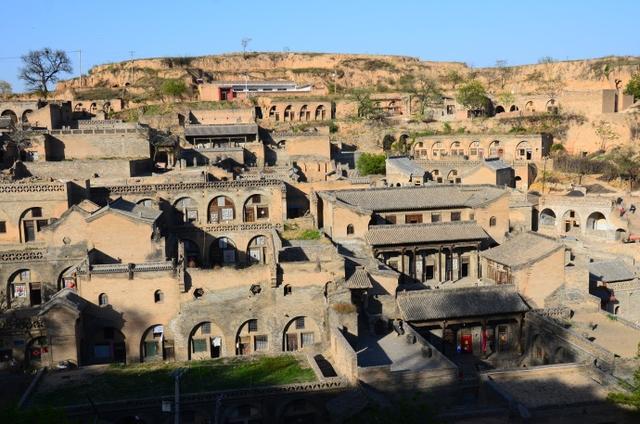 A scenic view of Linfen Shijiagou Ancient Buildings