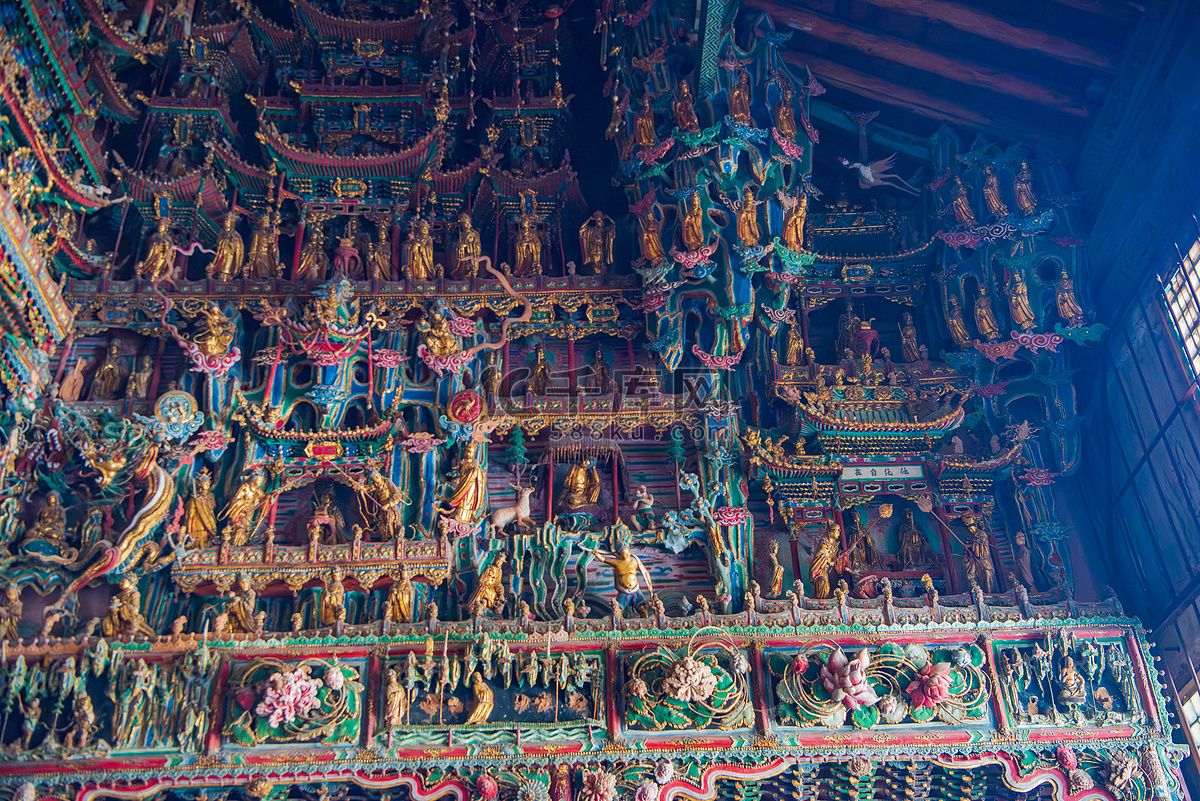 A scenic view of Linfen Sisheng Gong
