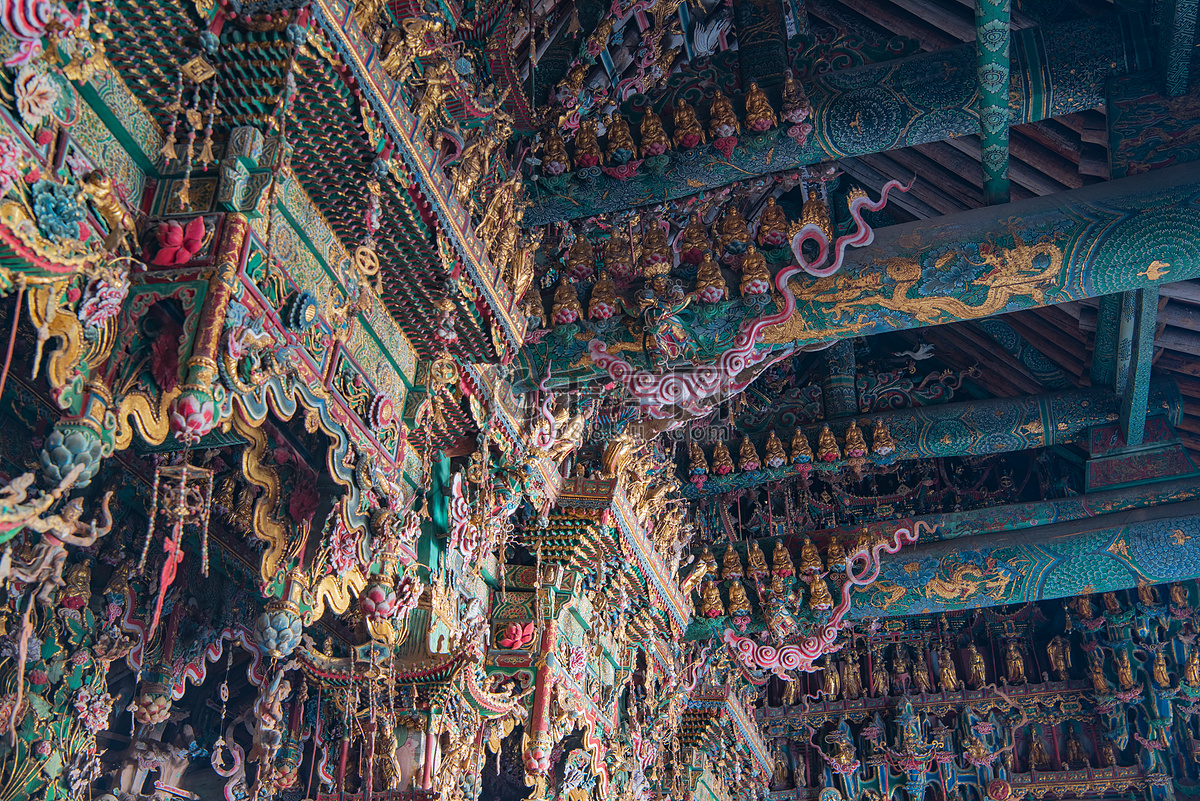 A scenic view of Linfen Sisheng Gong