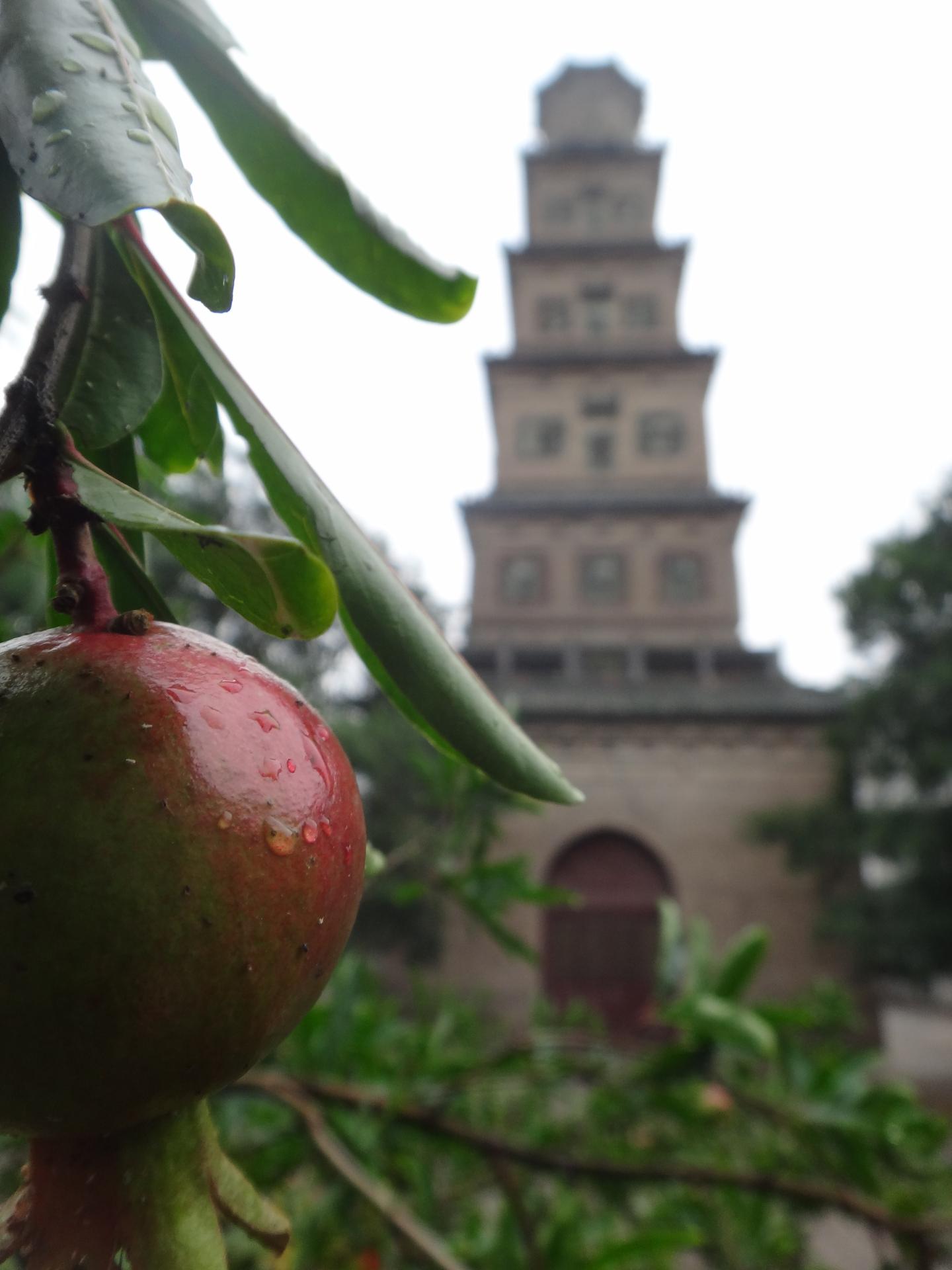 A scenic view of Linfen Tiefo Temple
