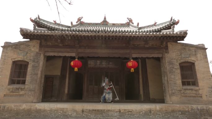 A scenic view of Linfen Wangqu Dongyue Temple