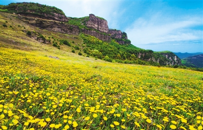 A scenic view of Linfen Weigou Beishou City Site