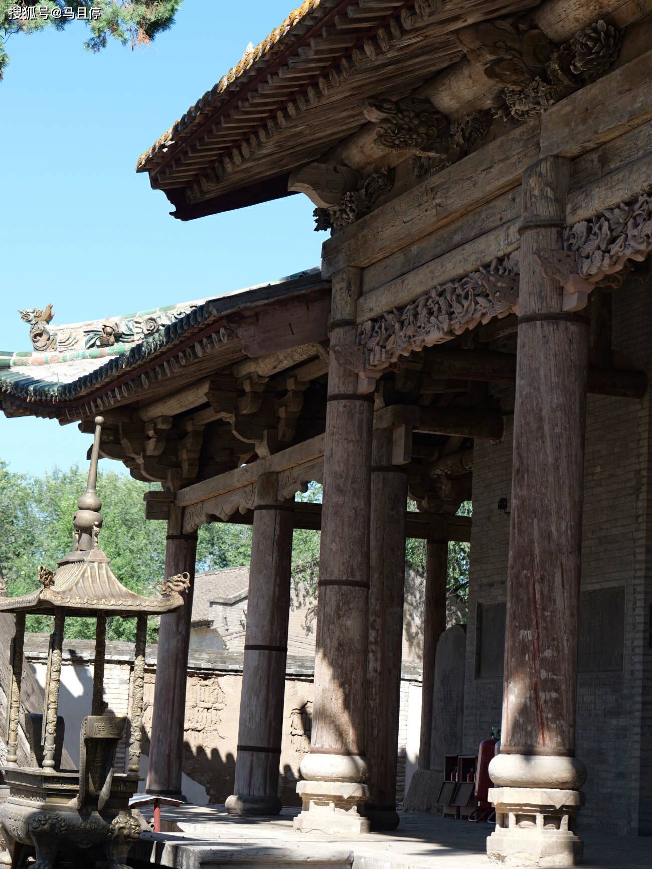 A scenic view of Linfen Xiangling Confucian Temple Hall