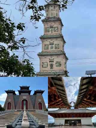 A scenic view of Linfen Xiangling Confucian Temple Hall
