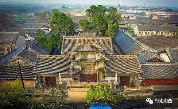 A scenic view of Linfen Xiangling Confucian Temple Hall