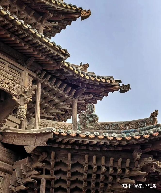 A scenic view of Linfen Xiangling Confucian Temple Hall