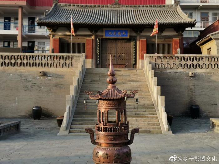 A scenic view of Linfen Xiangning Shousheng Temple