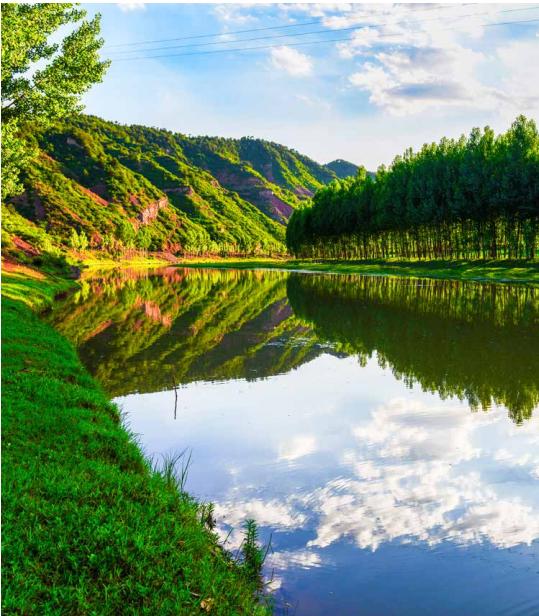 A scenic view of Linfen Xiaolicun Taiyue Government Site