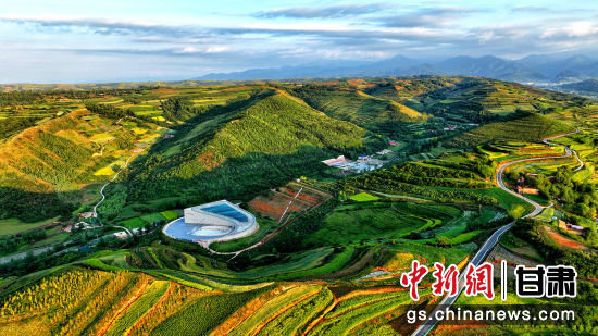 A scenic view of Linxia Banshan Yizhi