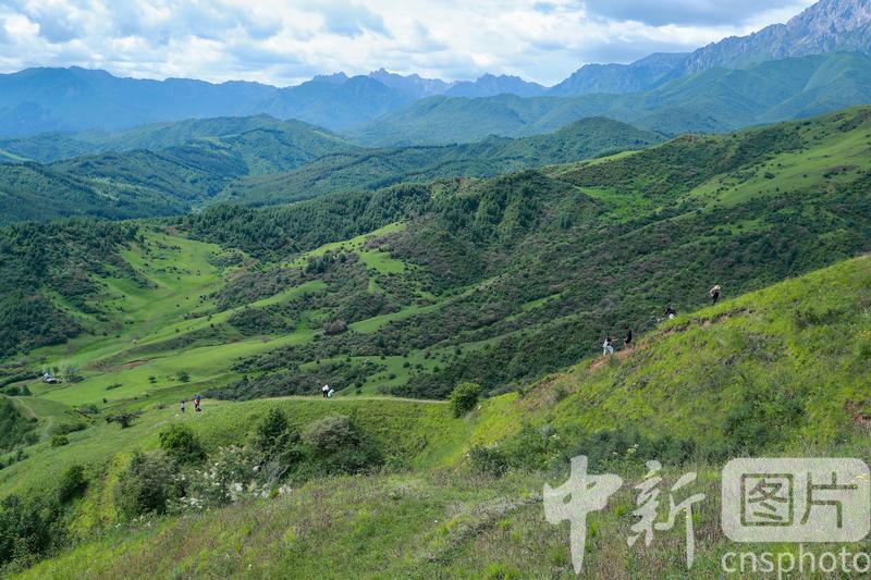 A scenic view of Linxia Linjia Yizhi