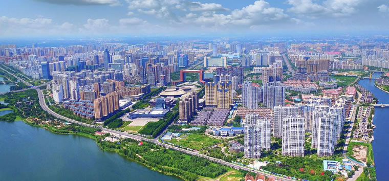 A scenic view of Linyi Beigoutou Yizhi