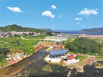 A scenic view of Linyi Beigoutou Yizhi