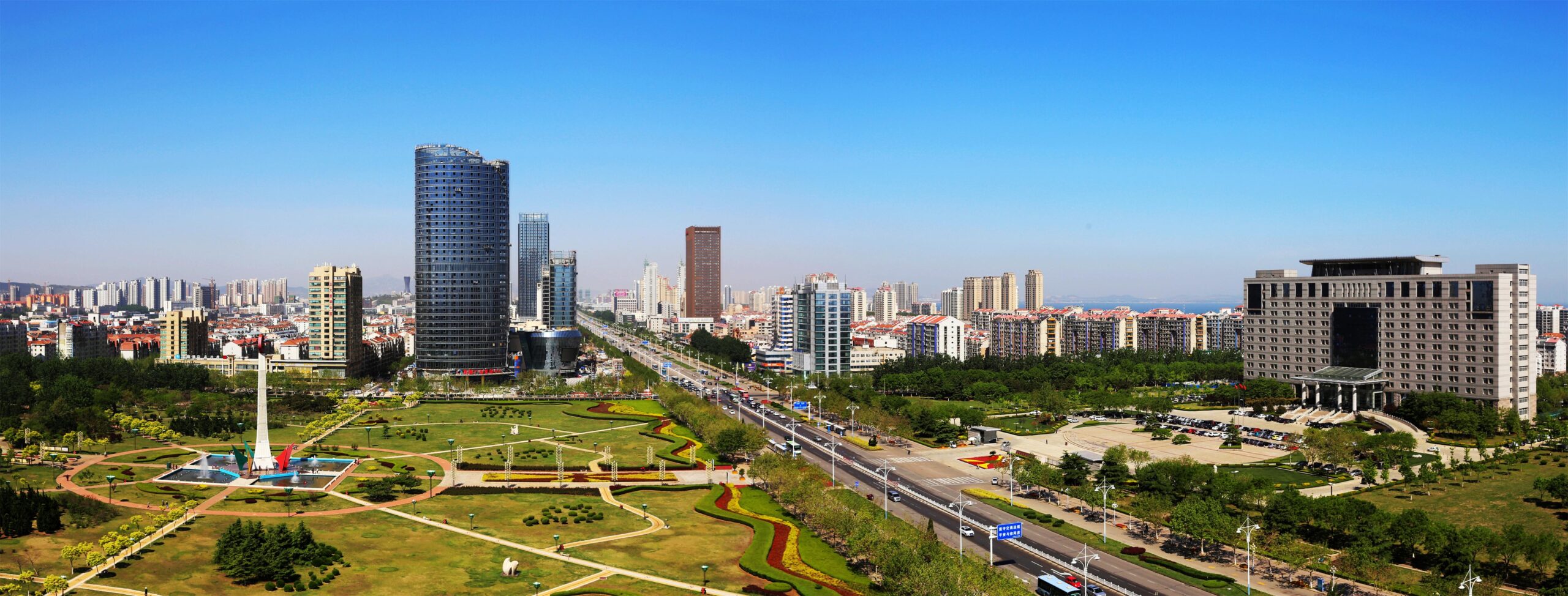 A scenic view of Linyi Daqingshan Tuwei Zhan Yizhi