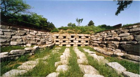 A scenic view of Linyi Feixian Gucheng Yizhi