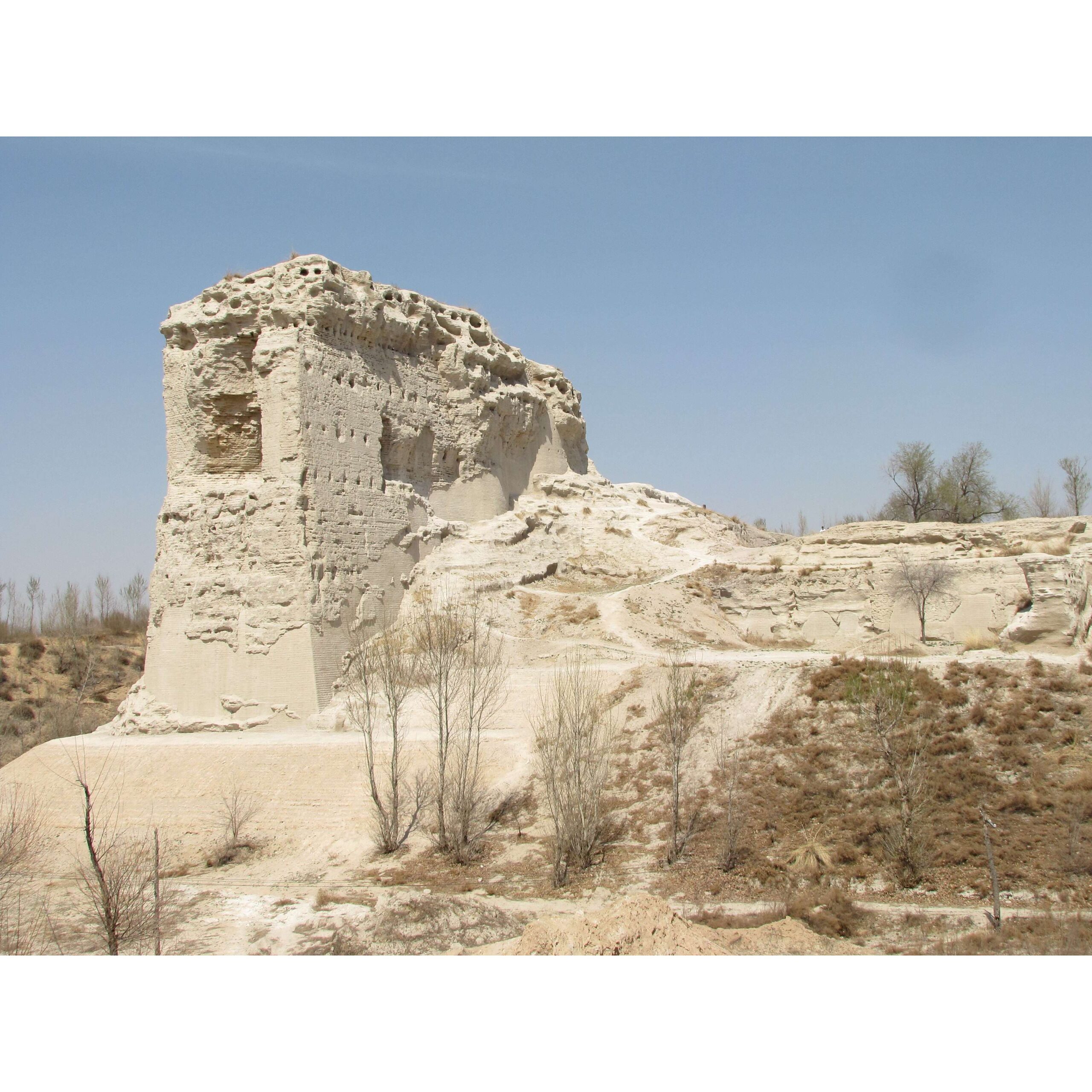 A scenic view of Linyi Xiaogucheng Gucheng Yizhi