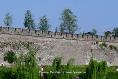 A scenic view of Linyi Zengguo Gucheng Yizhi