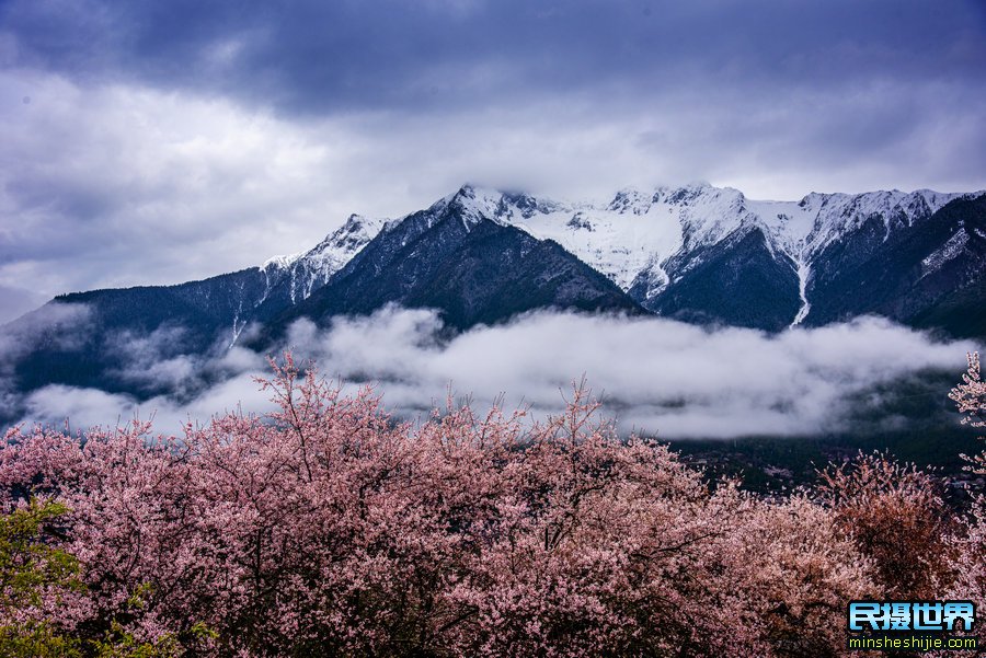 A scenic view of Linzhi Lieshan Mudi
