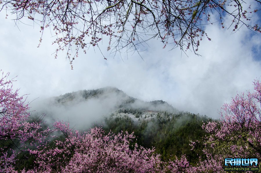 A scenic view of Linzhi Lieshan Mudi