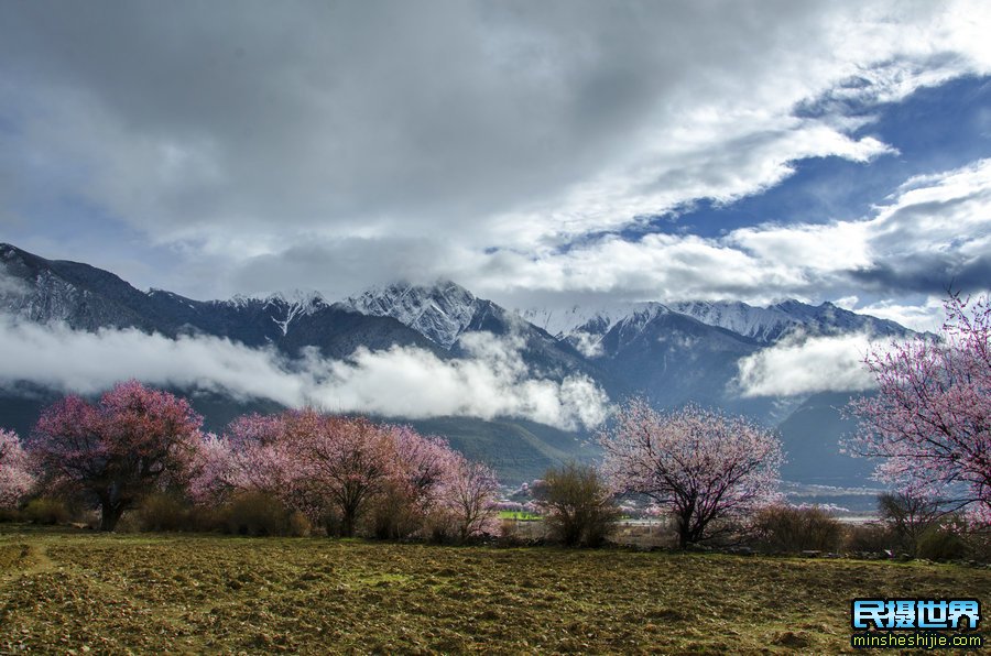 A scenic view of Linzhi Lieshan Mudi