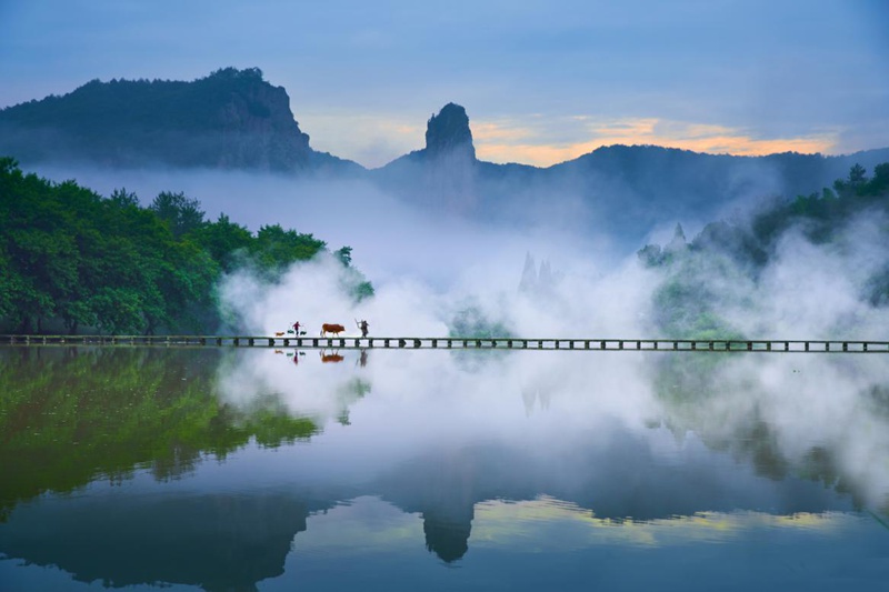 A scenic view of Lishui Haochuan Yizhi