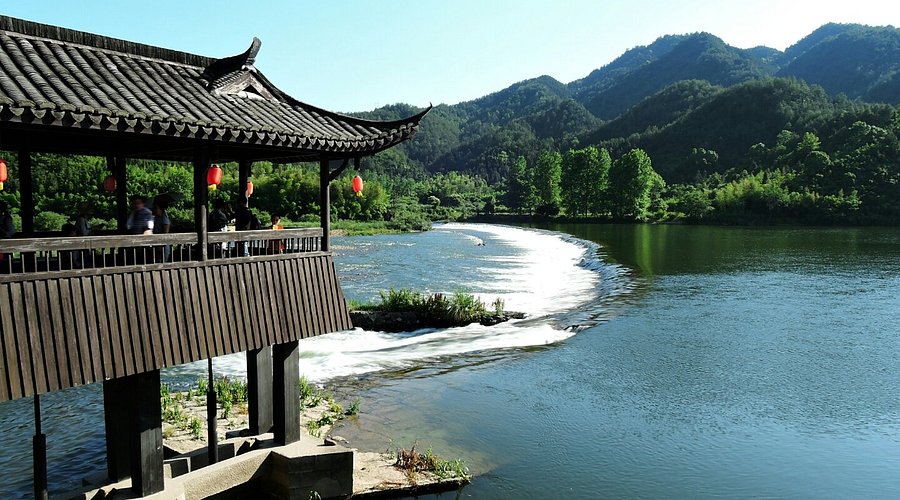 A scenic view of Lishui Tongjiyan