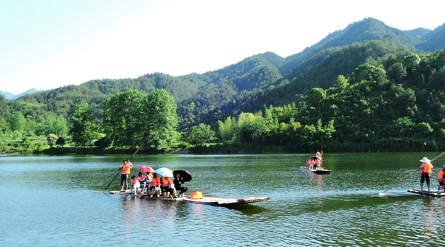 A scenic view of Lishui Tongjiyan