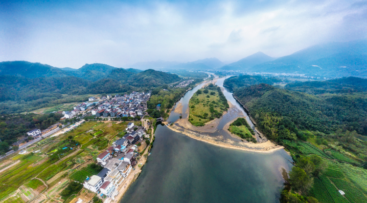 A scenic view of Lishui Tongjiyan