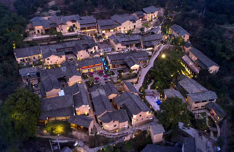 A scenic view of Lishui Xiyangdian