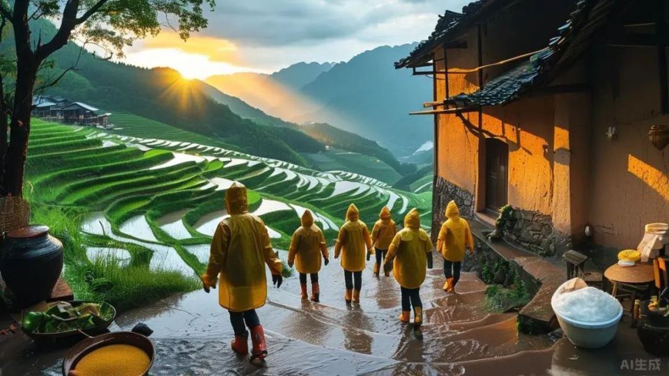 A scenic view of Lishui Yunhe Yinkuang Yizhi