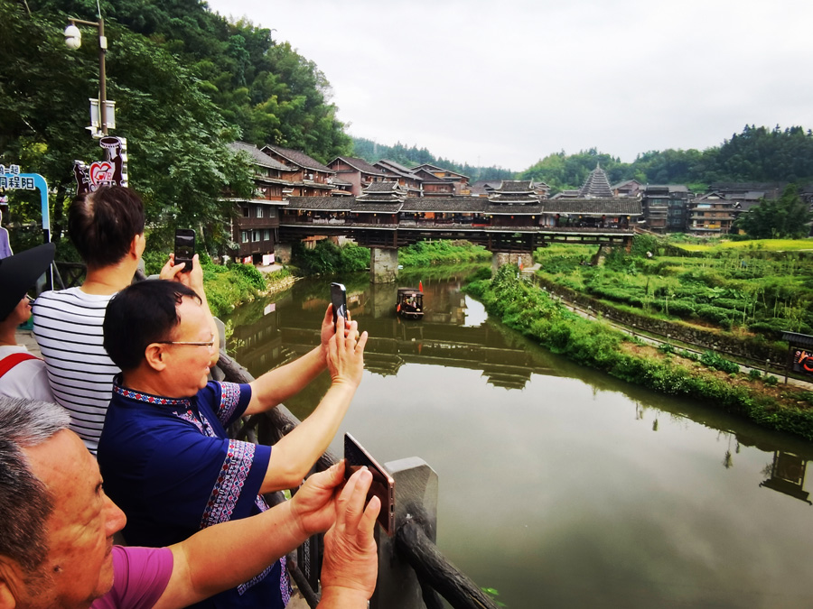 A scenic view of Liuzhou Chengyang Yongjiqiao