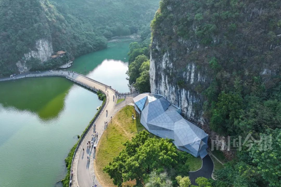 A scenic view of Liuzhou Liyuzui Yizhi