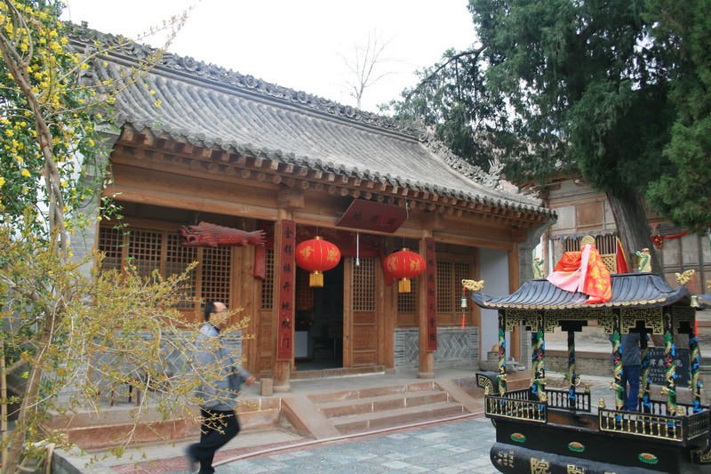 A scenic view of Longnan Fujin Guangyanyuan