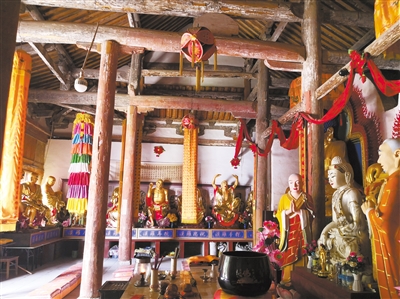 A scenic view of Longnan Fujin Guangyanyuan