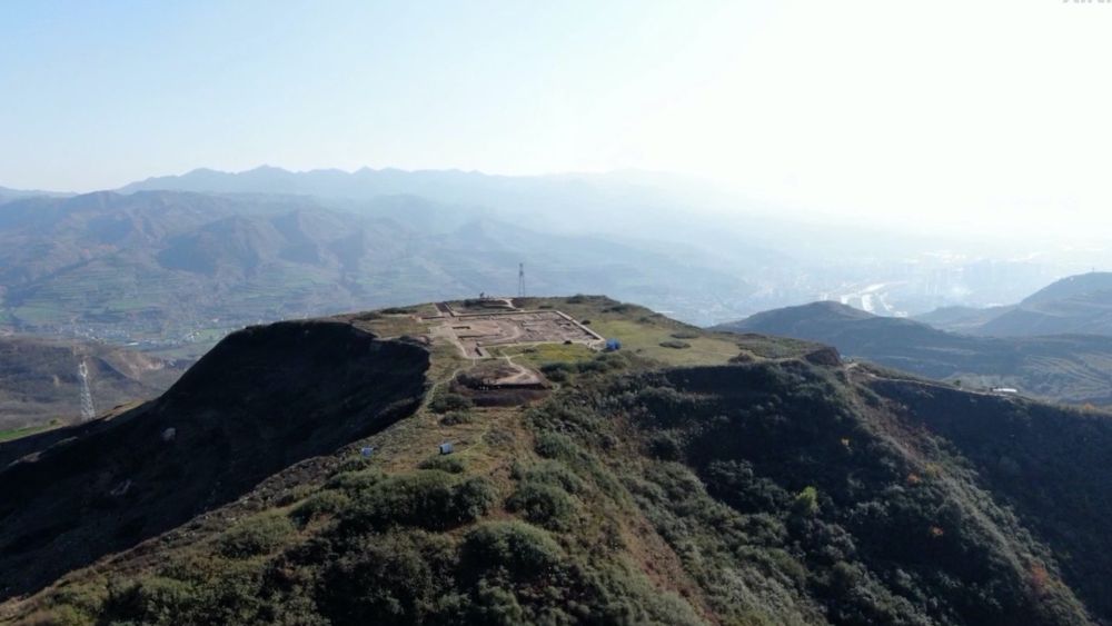 A scenic view of Longnan Shigouping Yizhi
