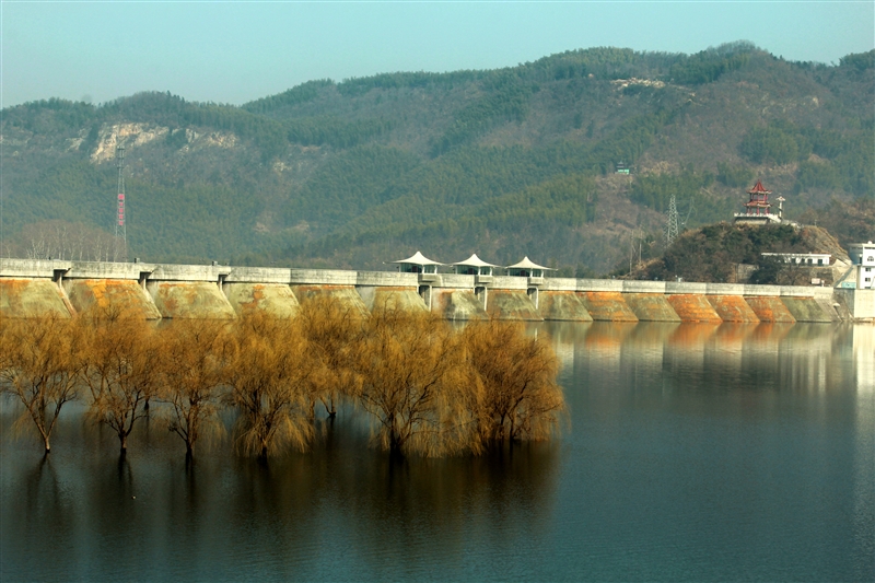A scenic view of Luan Foziling Shuiku Liangongba