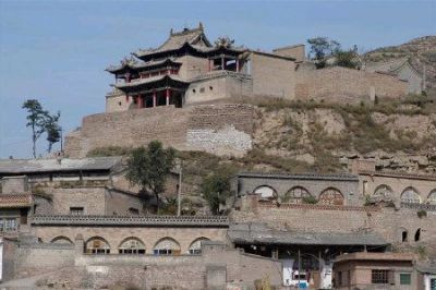 A scenic view of Luliang An Guo Temple