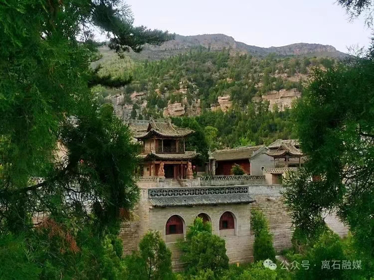 A scenic view of Luliang An Guo Temple