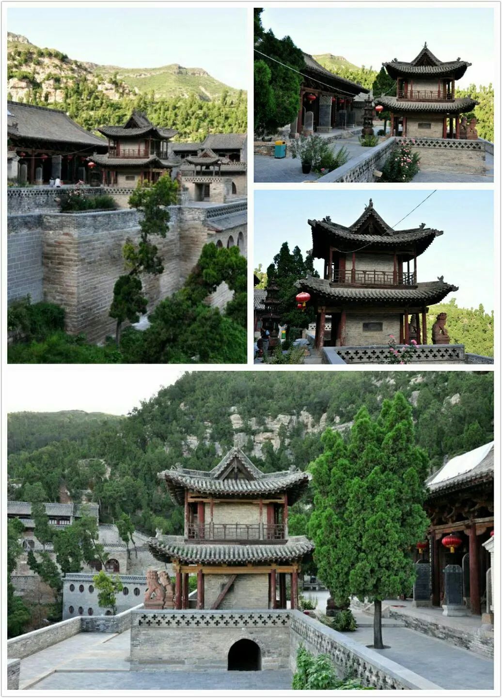 A scenic view of Luliang An Guo Temple