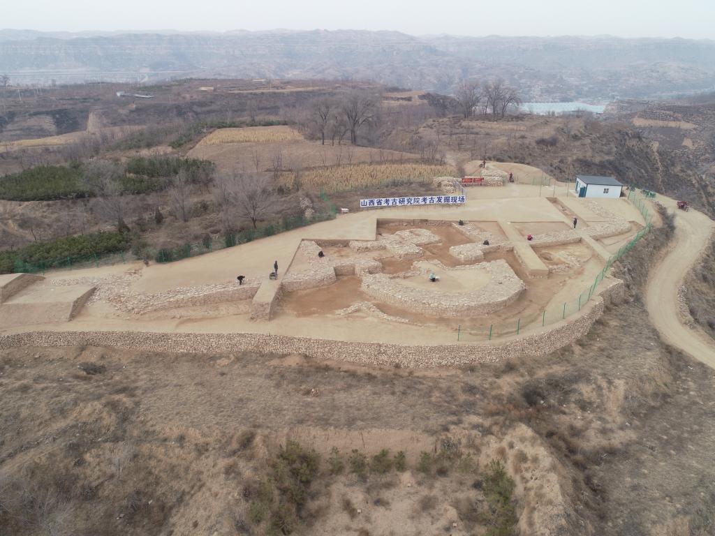 A scenic view of Luliang Bicun Site